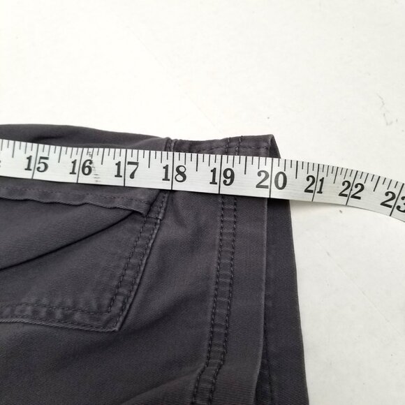 George Mens Cargo Shorts Size 44 Charcoal Gray Cotton Utility Pockets Streetwear - Picture 8 of 8